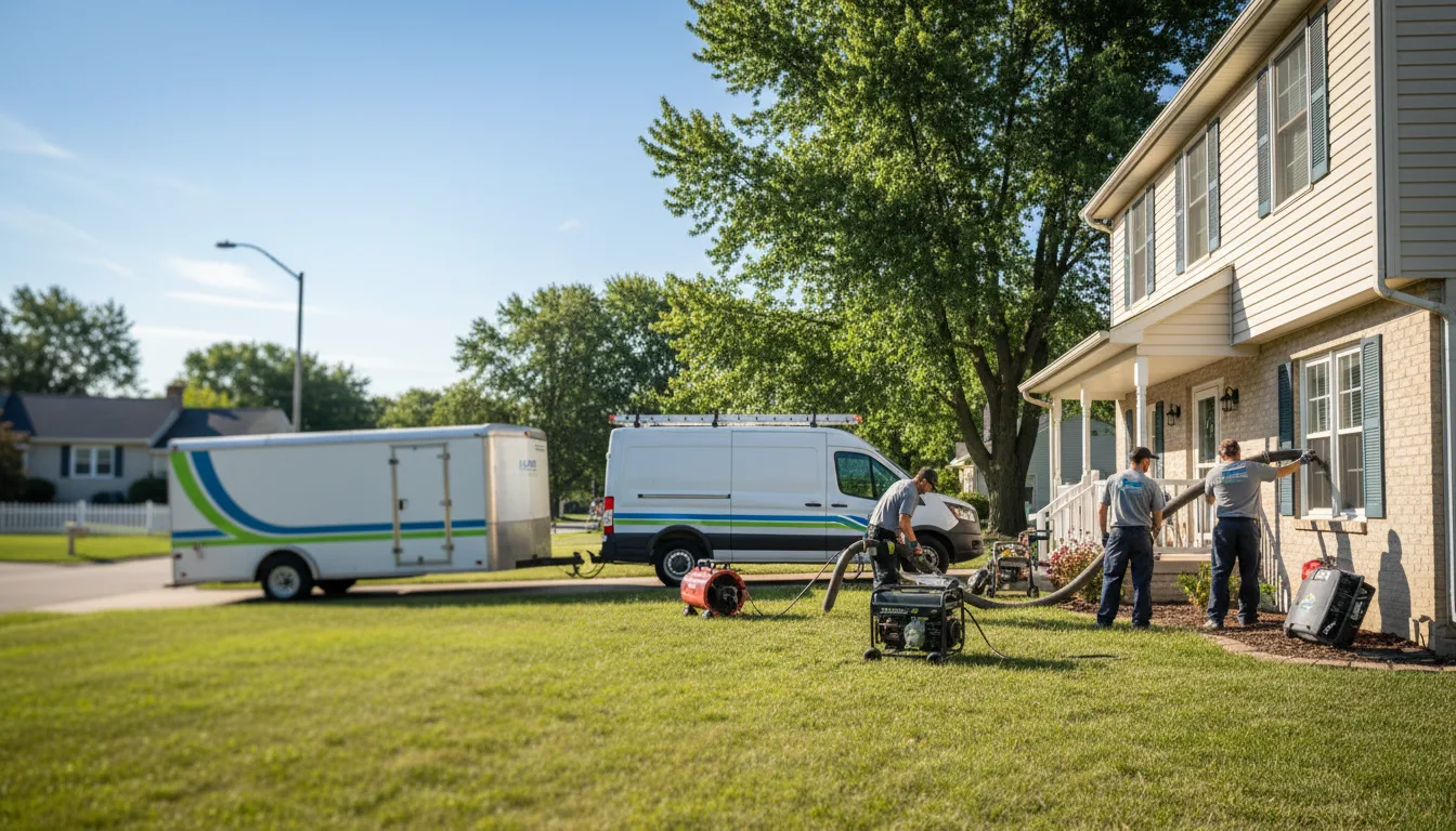 Flooded Basement Restoration And Cleanup With Repair in Jackson, NE near me
